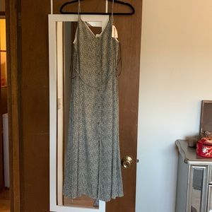 Never worn! New with tags black and off white summer dress